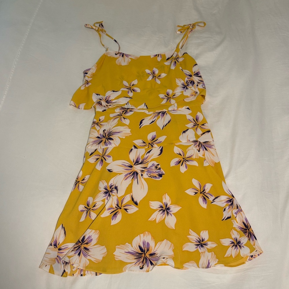 BB Dakota tie strap minidress